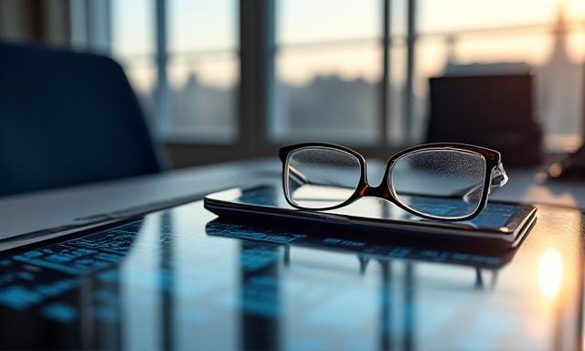 Financial data analytics and strategy conceptual image